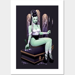 Bride of Frankenstein Pin-Up Posters and Art